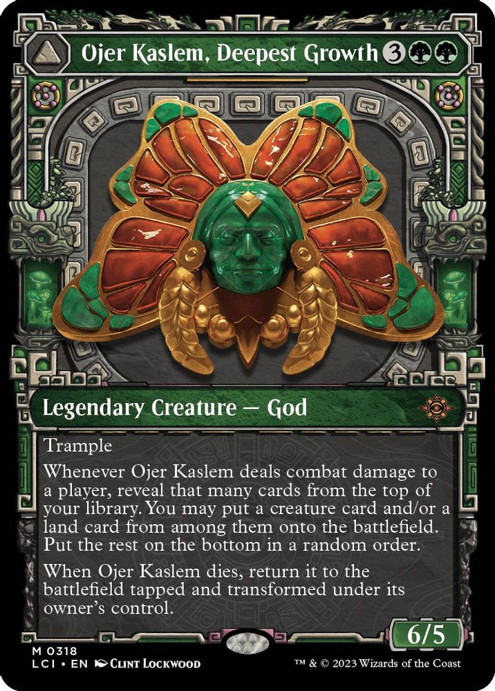 Ojer Kaslem, Deepest Growth (Showcase) · 318 · The Lost Caverns of Ixalan · Non-foil