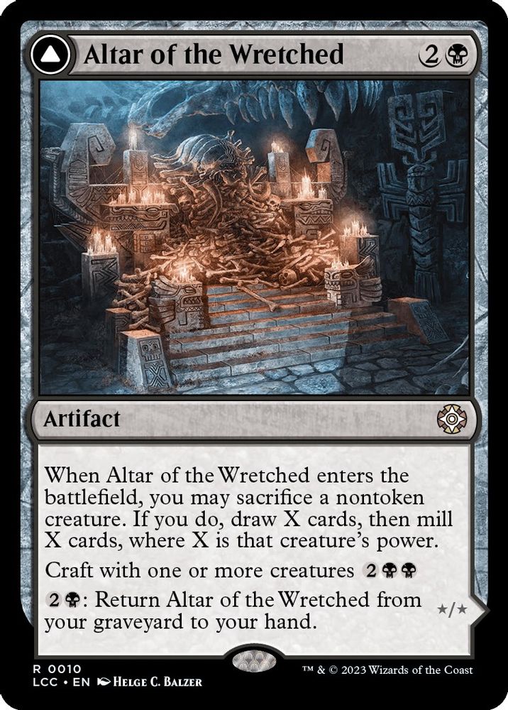 Altar of the Wretched · 10 · LCC · Non-foil