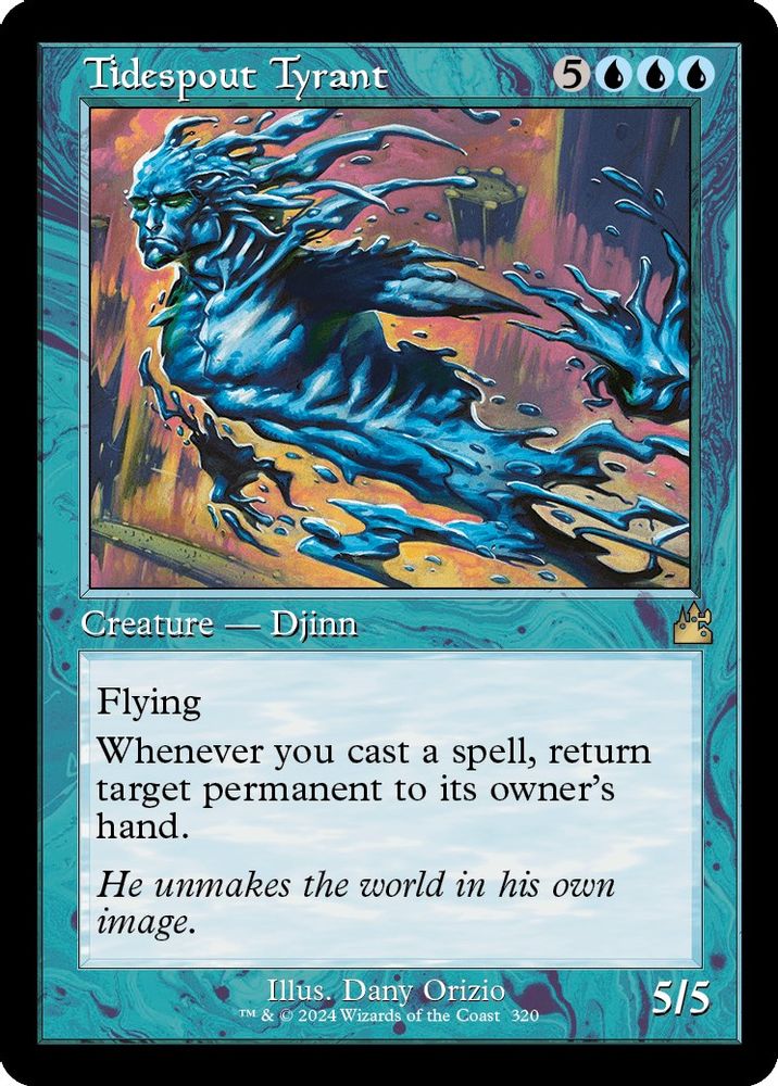 Tidespout Tyrant (Retro Frame) · 320 · Ravnica Remastered · Non-foil