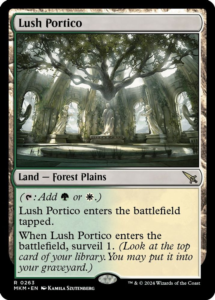Lush Portico · 263 · Murders at Karlov Manor · Non-foil