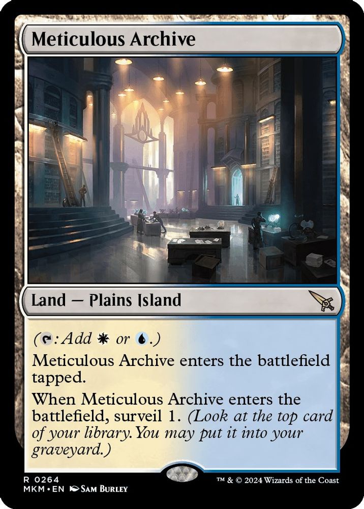 Meticulous Archive · 264 · Murders at Karlov Manor · Non-foil
