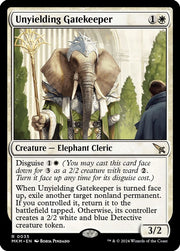 Unyielding Gatekeeper · 35 · Murders at Karlov Manor · Foil