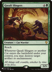 Qasali Slingers · 033/309 · The List Reprints · Non-foil