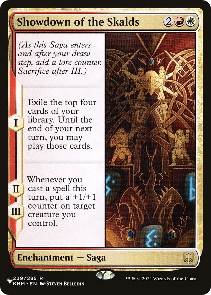 Showdown of the Skalds · 229/285 · The List Reprints · Non-foil