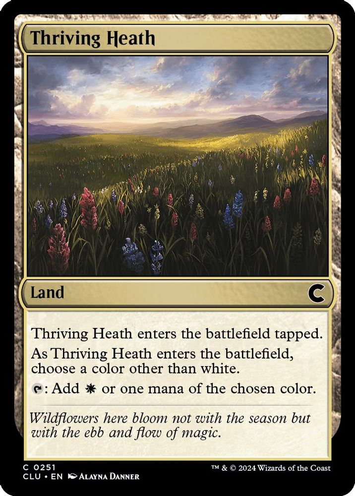 Thriving Heath · 251 · Ravnica: Clue Edition · Non-foil