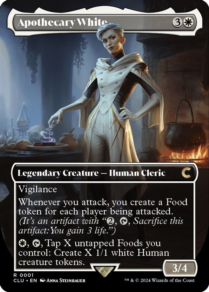 Apothecary White (Borderless) · 1 · Ravnica: Clue Edition · Non-foil