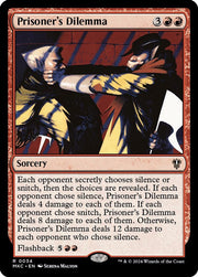 Prisoner's Dilemma · 34 · Commander: Murders at Karlov Manor · Non-foil