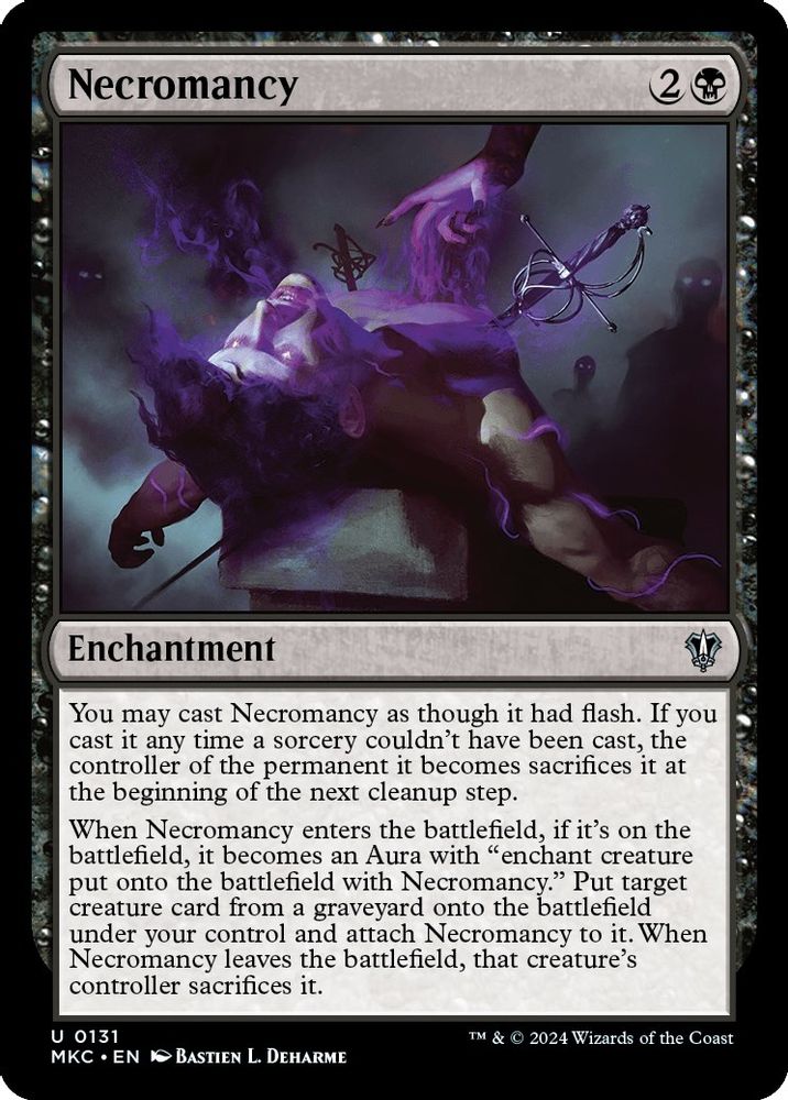 Necromancy · 131 · MKC · Non-foil