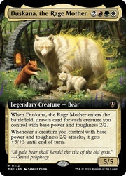Duskana, the Rage Mother (Extended Art) · 312 · Commander: Murders at Karlov Manor · Foil