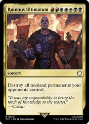 Ruinous Ultimatum · 220 · Universes Beyond: Fallout · Non-foil