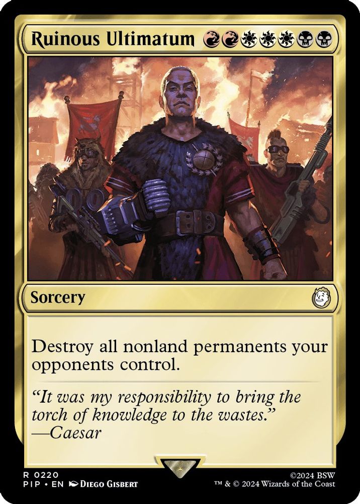Ruinous Ultimatum · 220 · Universes Beyond: Fallout · Non-foil