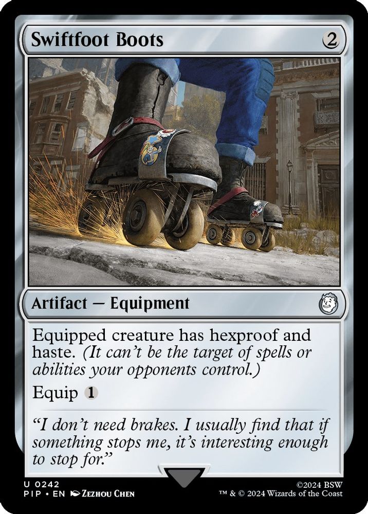 Swiftfoot Boots · 242 · PIP · Non-foil