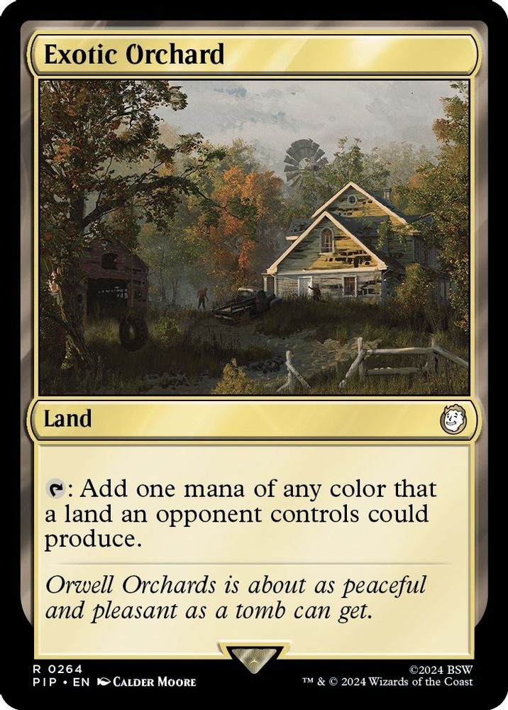 Exotic Orchard · 264 · PIP · Non-foil