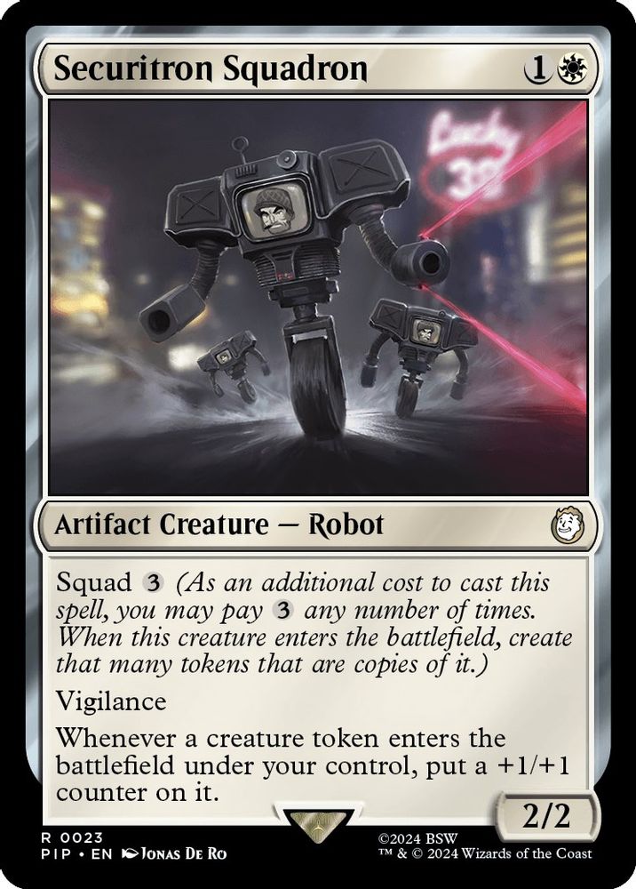 Securitron Squadron · 23 · Universes Beyond: Fallout · Non-foil