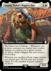 Sierra, Nuka's Biggest Fan (Extended Art) · 372 · PIP · Non-foil