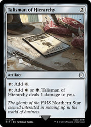 Talisman of Hierarchy · 247 · PIP · Non-foil