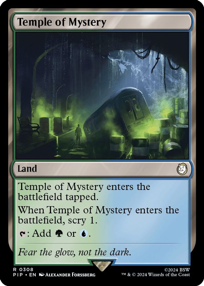 Temple of Mystery · 308 · PIP · Non-foil