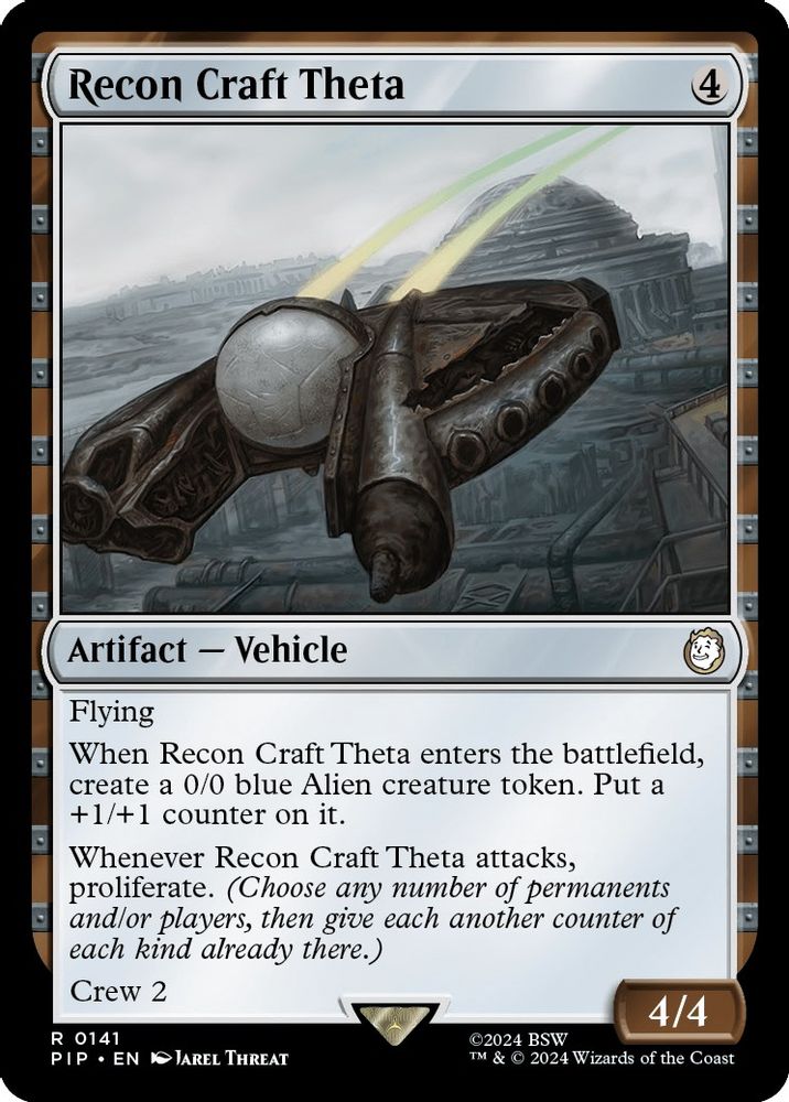 Recon Craft Theta · 141 · PIP · Non-foil