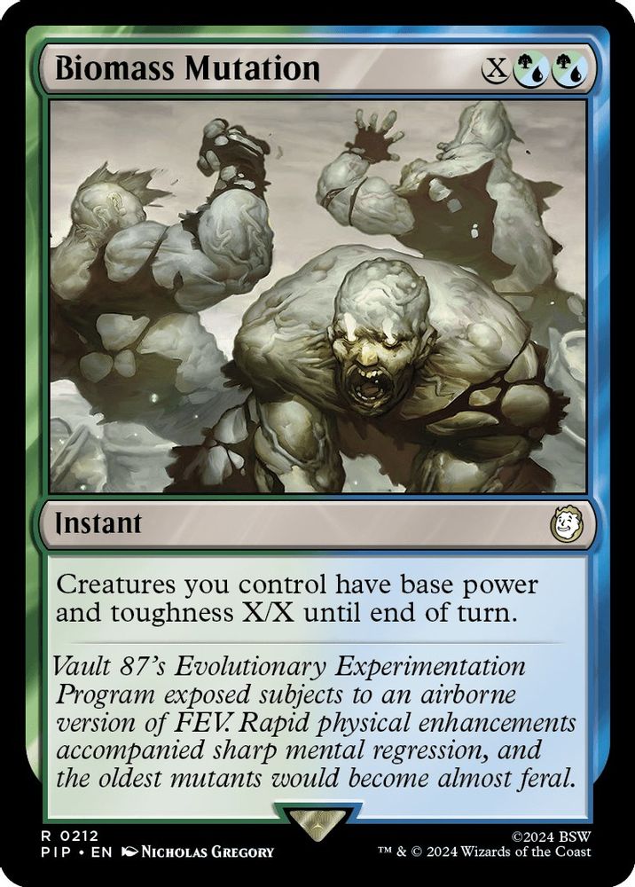 Biomass Mutation · 212 · PIP · Non-foil