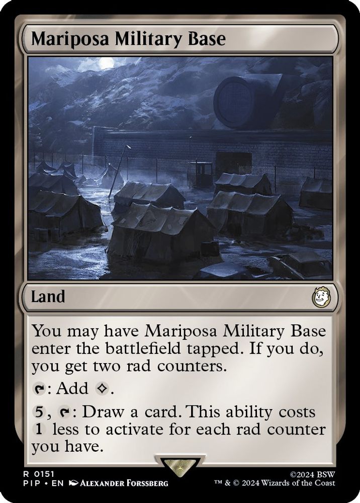 Mariposa Military Base · 151 · PIP · Non-foil