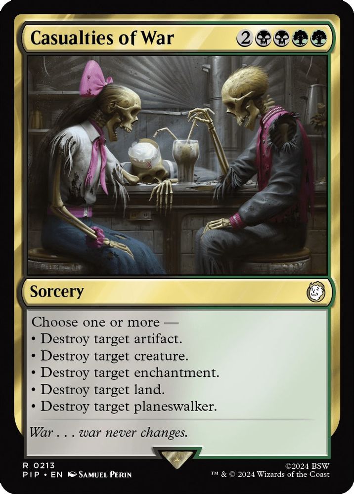 Casualties of War · 213 · PIP · Non-foil