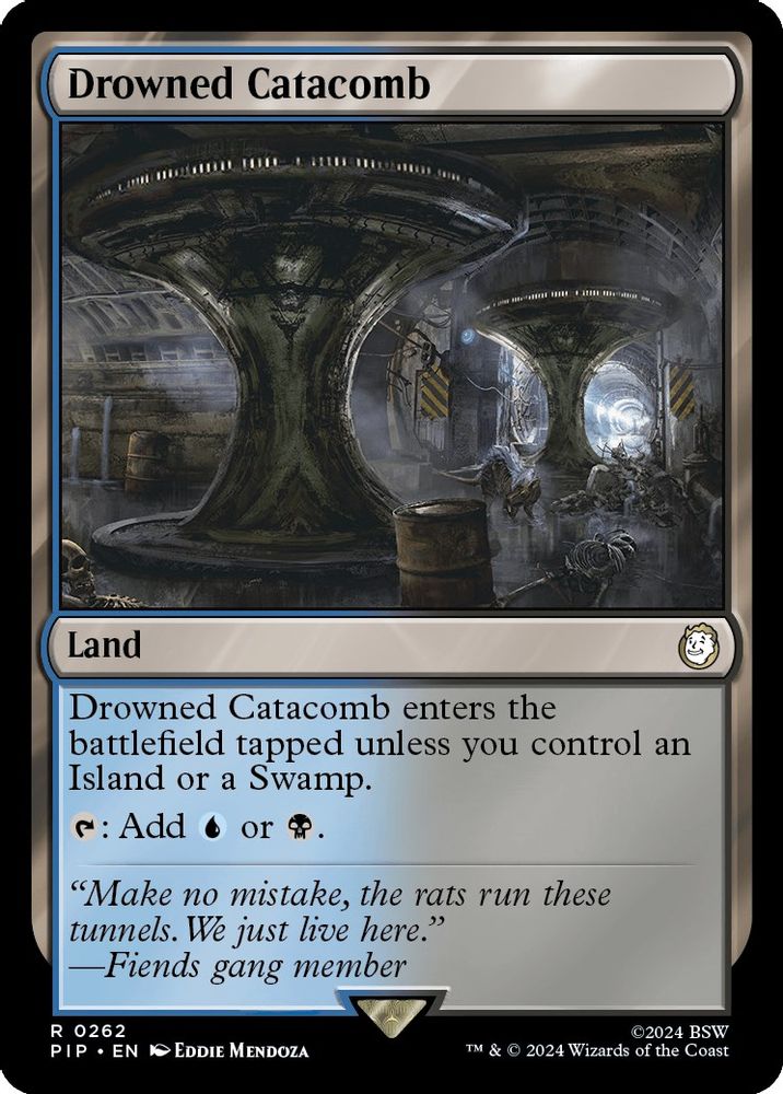 Drowned Catacomb · 262 · PIP · Non-foil