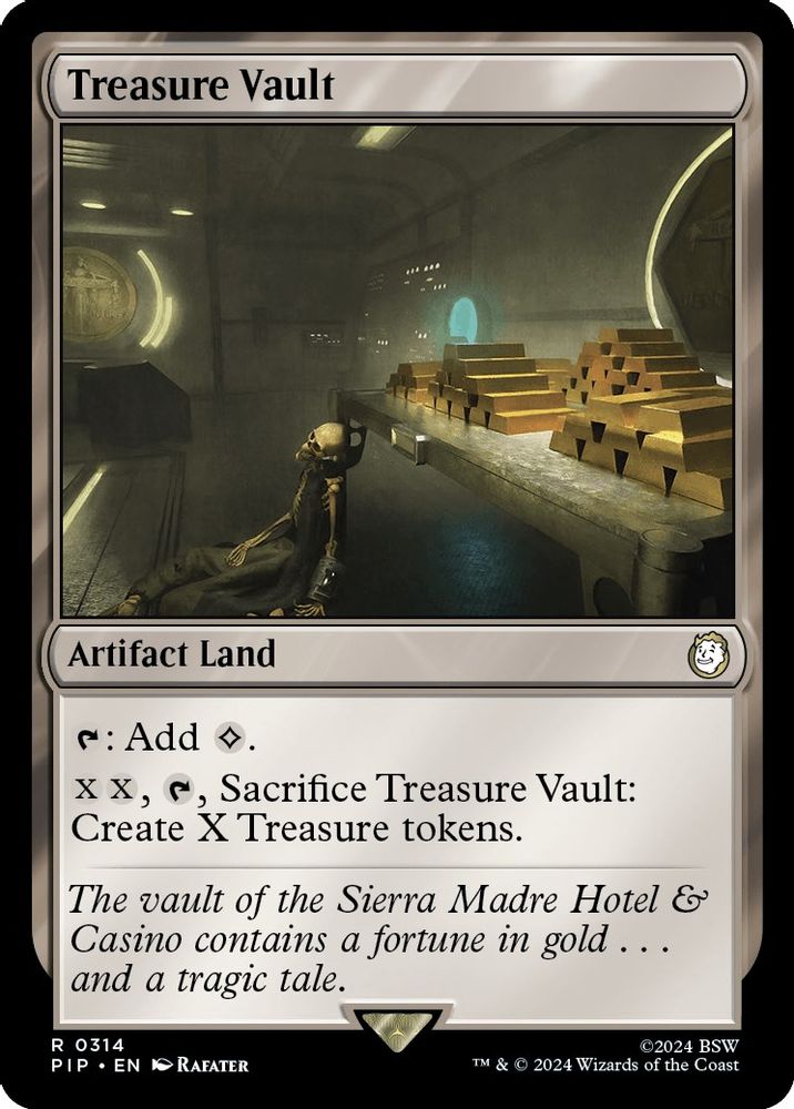 Treasure Vault · 314 · Universes Beyond: Fallout · Non-foil