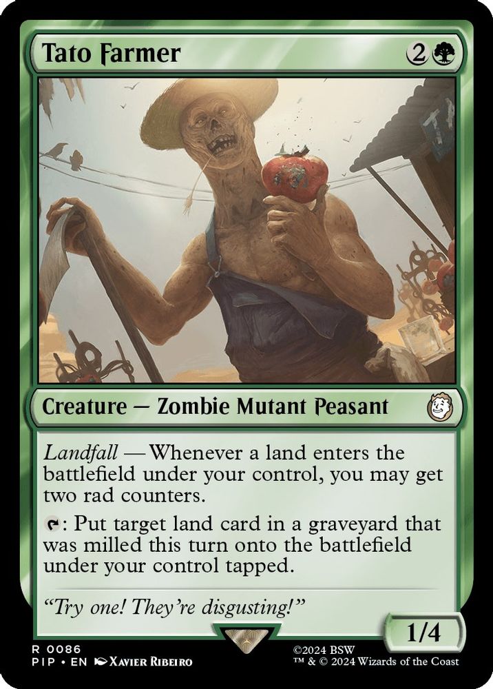 Tato Farmer · 86 · PIP · Non-foil