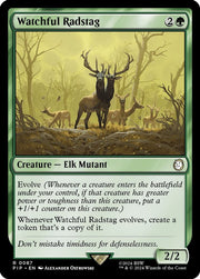 Watchful Radstag · 87 · PIP · Non-foil