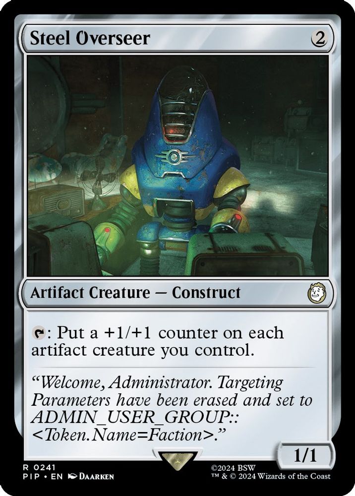 Steel Overseer · 241 · PIP · Non-foil