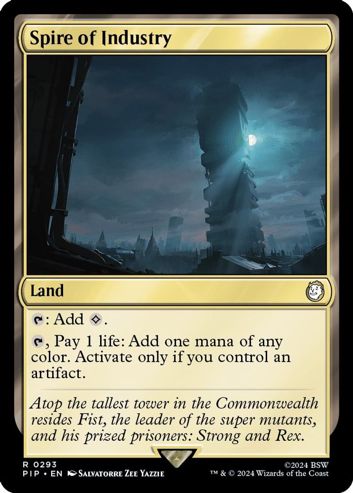 Spire of Industry · 293 · Universes Beyond: Fallout · Non-foil