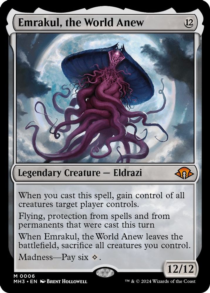 Emrakul, the World Anew · 6 · Modern Horizons 3 · Non-foil