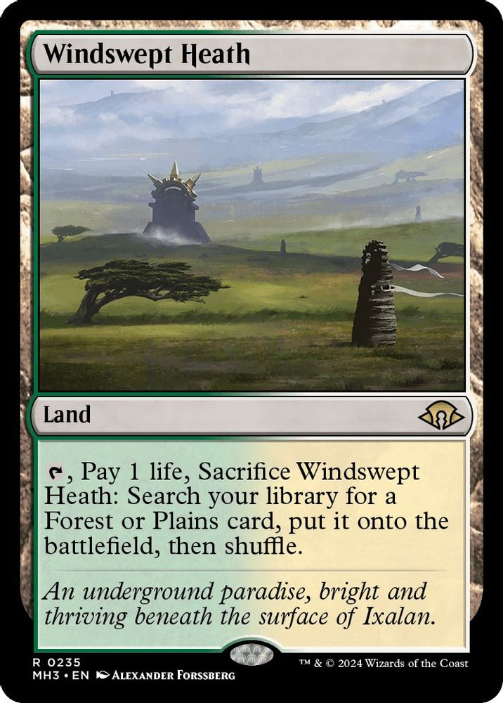 Windswept Heath · 235 · Modern Horizons 3 · Non-foil