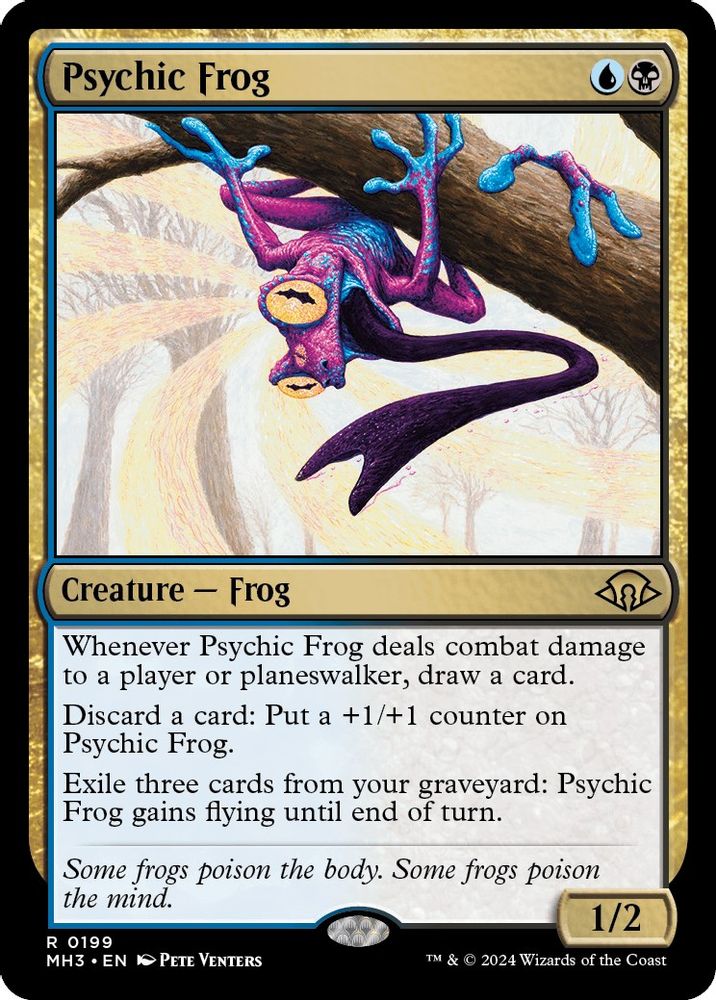 Psychic Frog · 199 · Modern Horizons 3 · Non-foil