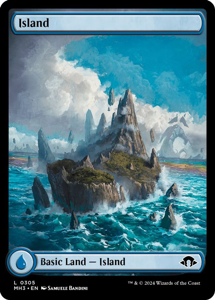 Island (0305) · 305 · Modern Horizons 3 · Foil