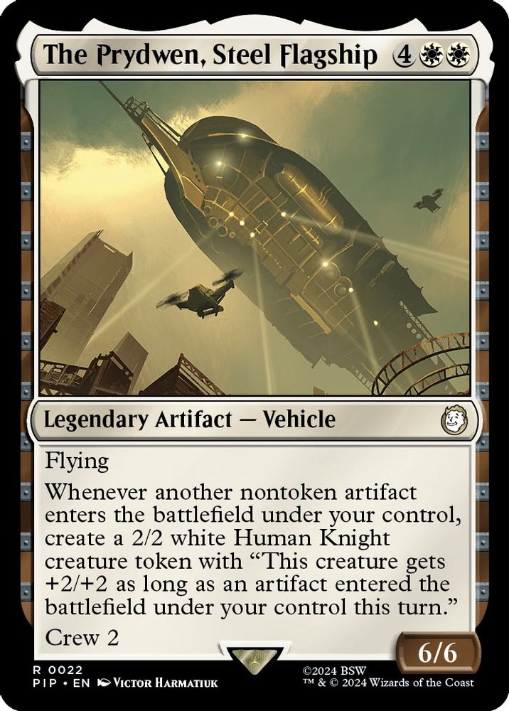 The Prydwen, Steel Flagship · 22 · PIP · Non-foil