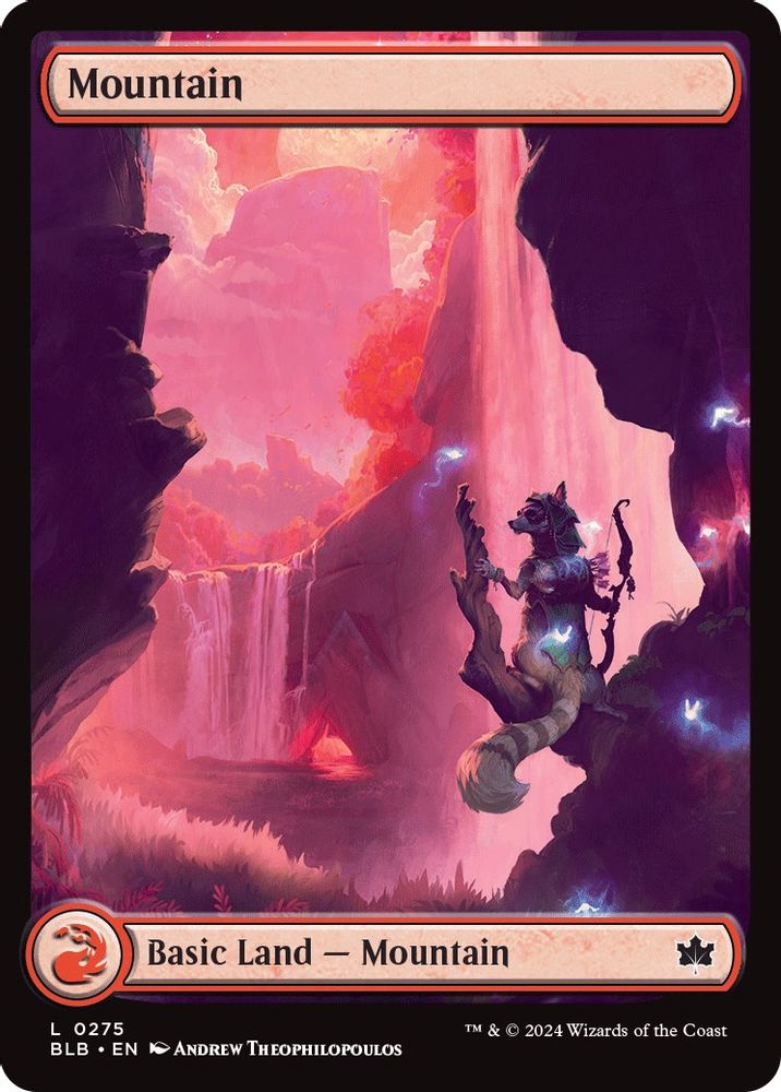 Mountain (0275) · 275 · Bloomburrow · Foil