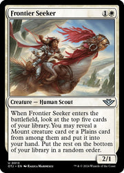 Frontier Seeker · 13 · OTJ · Non-foil