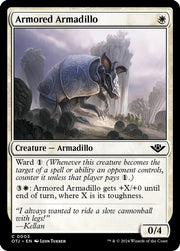 Armored Armadillo · 3 · OTJ · Non-foil