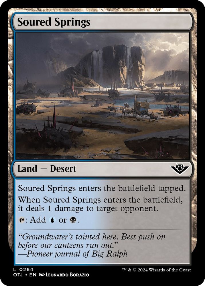 Soured Springs · 264 · OTJ · Foil