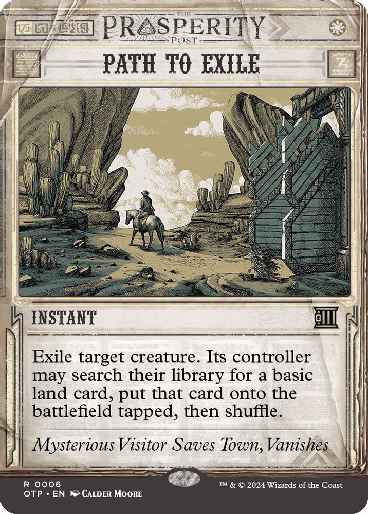 Path to Exile · 6 · OTP · Non-foil