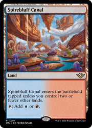 Spirebluff Canal · 270 · Outlaws of Thunder Junction · Foil