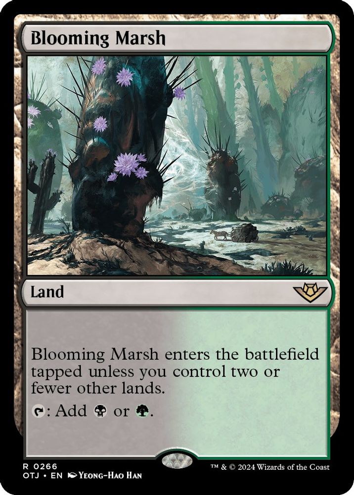 Blooming Marsh · 266 · Outlaws of Thunder Junction · Non-foil
