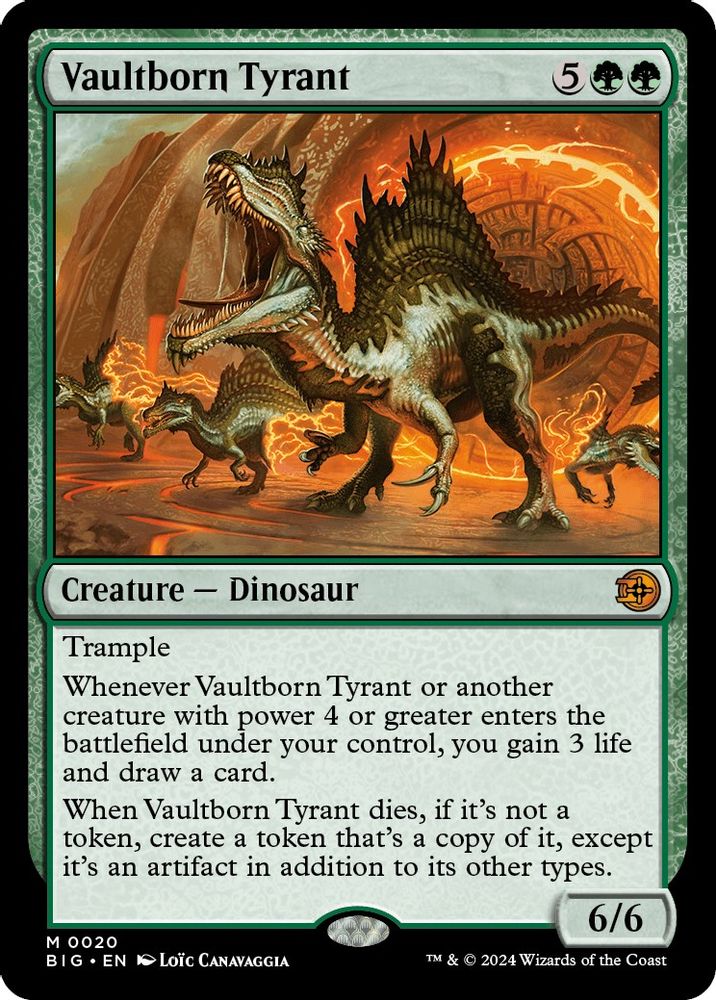 Vaultborn Tyrant · 20 · BIG · Non-foil