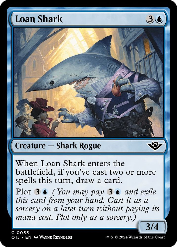 Loan Shark · 55 · OTJ · Non-foil