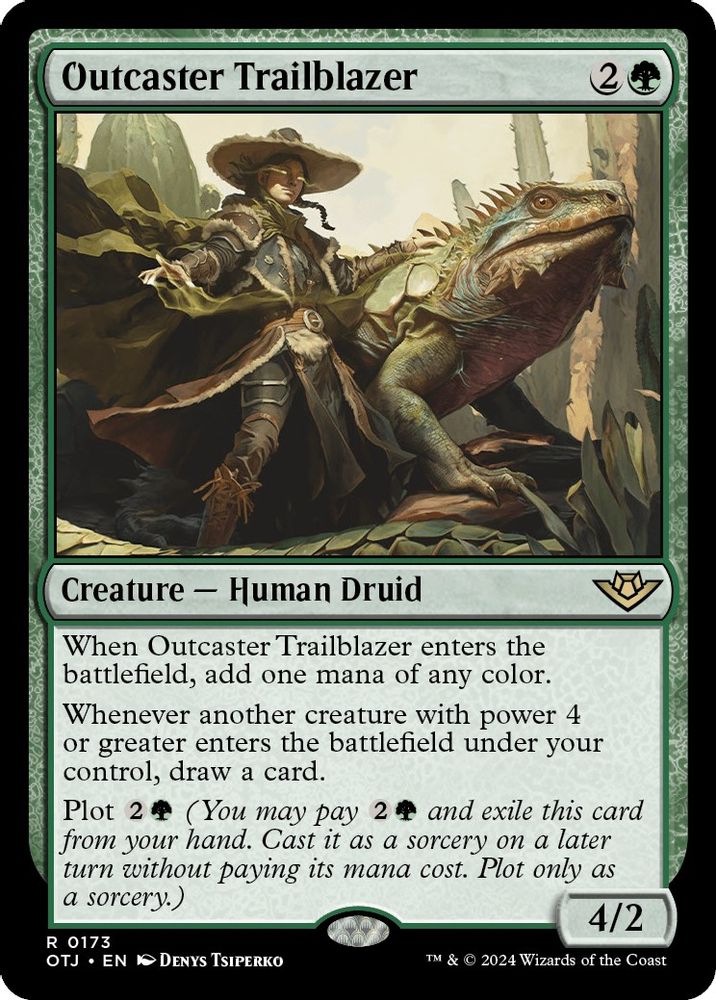 Outcaster Trailblazer · 173 · OTJ · Non-foil