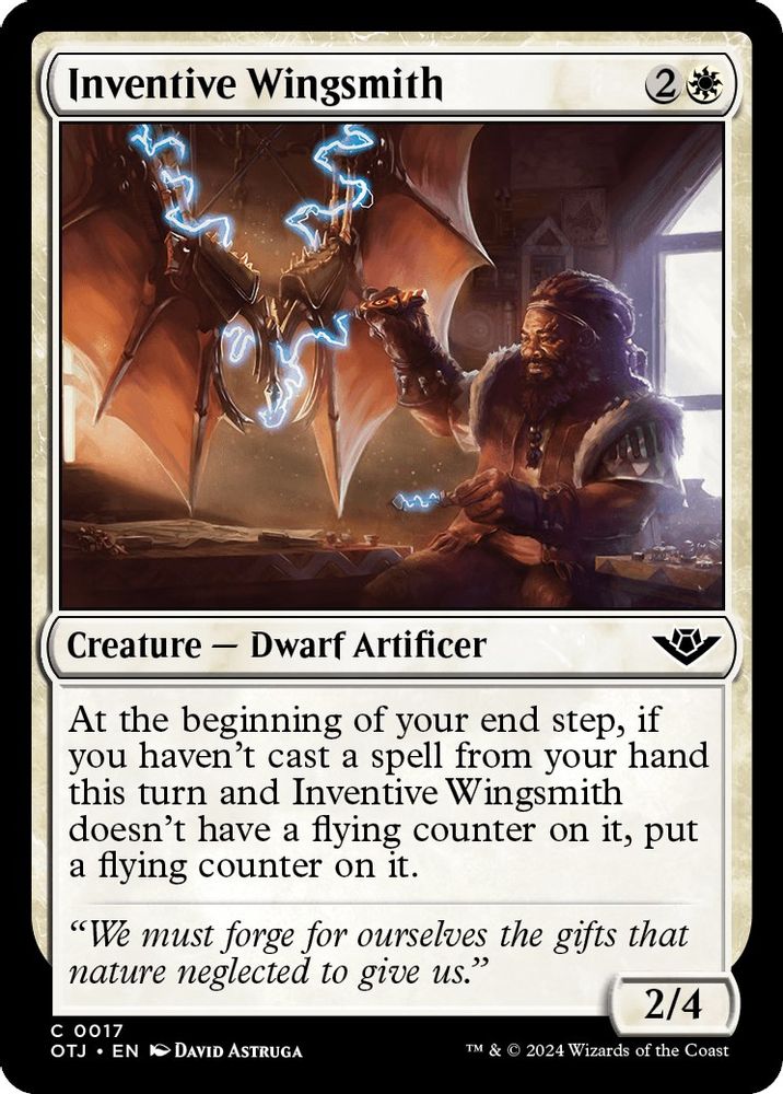 Inventive Wingsmith · 17 · OTJ · Foil