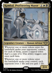 Kambal, Profiteering Mayor · 211 · Outlaws of Thunder Junction · Non-foil