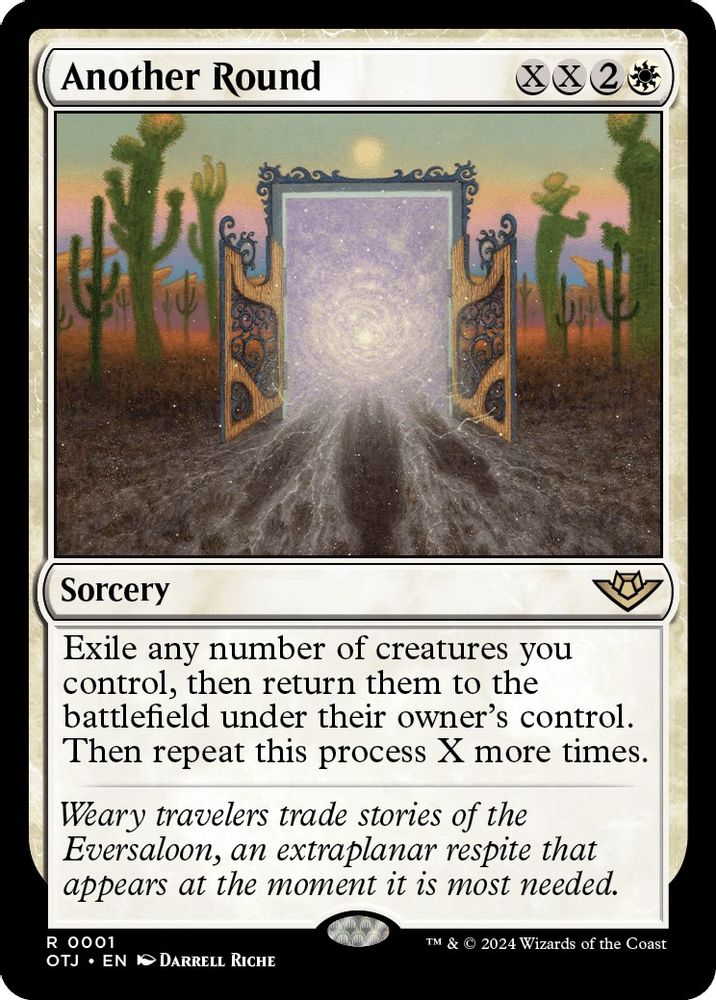 Another Round · 1 · Outlaws of Thunder Junction · Non-foil