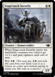 Stagecoach Security · 30 · OTJ · Non-foil